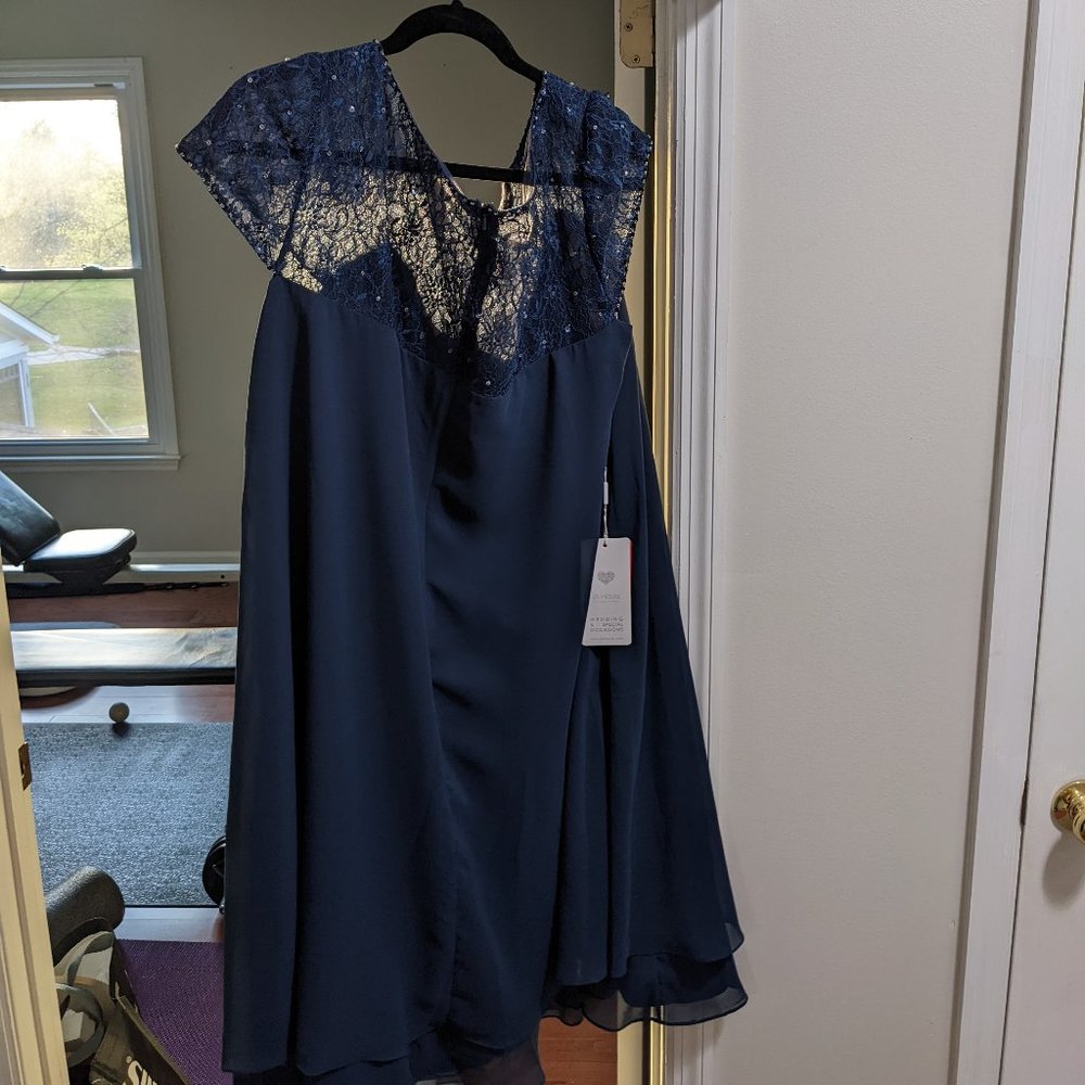 Dark Navy JJs House Dress - Size 22W - NWT New With Tags!
